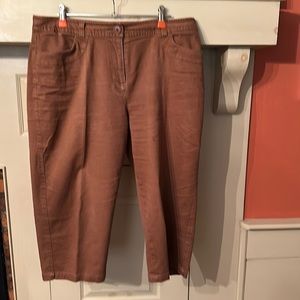 Talbot Petite Crop Pants